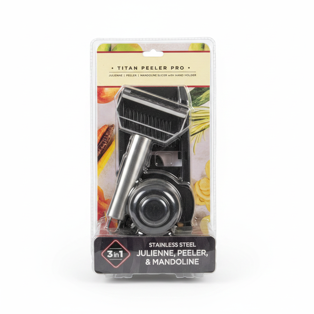 Titán Peeler Pro – bela pozadina