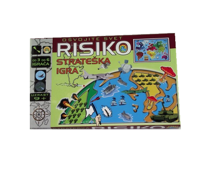 Riziko na srpskom - Originalna društvena igra - Ali tako