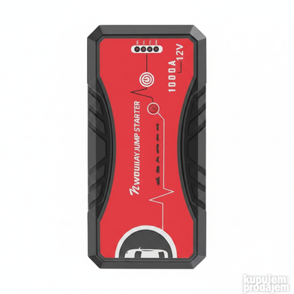 Jump Starter - front view bela pozadina
