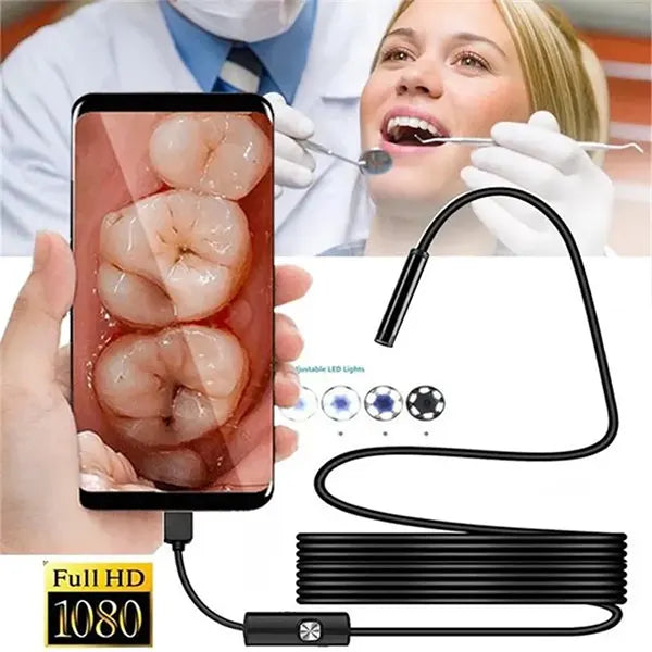 Endoskopska kamera sa oznakom vodootpornosti IP67.