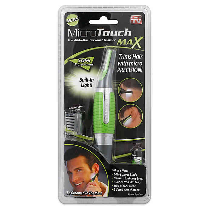 Micro Touch uređaj za ličnu negu i podrezivanje dlačica.