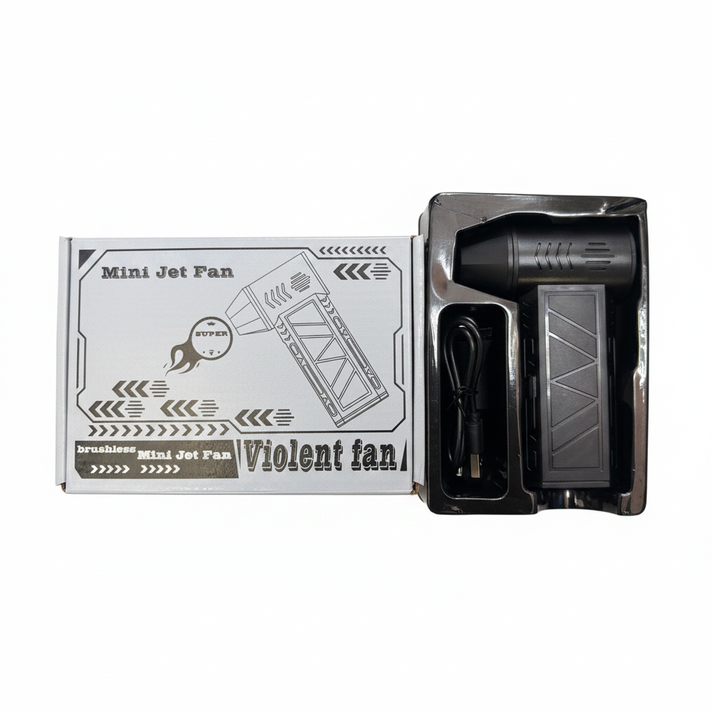 Mini Jet Fan - flat lay