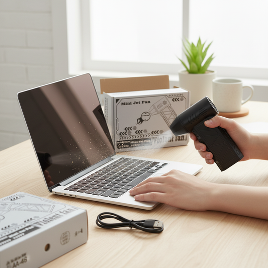 Mini Jet Fan - lifestyle upotreba