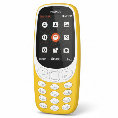 Nokia 3210 Žuta - Detail