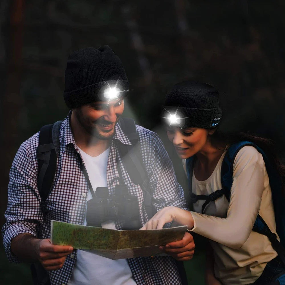 Pokrivalo za glavu sa LED lampom i akrilnom tkaninom.