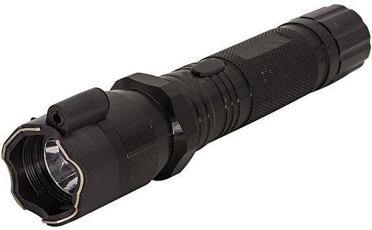 LED lampa sa šokerom i crvenim laserom.