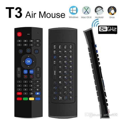 Bežični Air miš 3u1 objedinjuje miš, tastaturu i funkciju daljinskog upravljača.