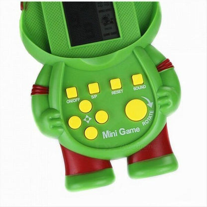 Igračka Nindža kornjača Tetris predstavljena je kao logička video-igra.