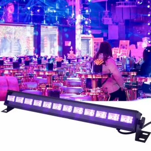 UV LED Bar Blacklight Fluorescentno svetlo za posebne događaje Snažna crna svetlost sa 9x3W LED lampi UV svetlo za dekoraciju prostora Rad na 220V za jednostavnu povezivanje Kompaktan dizajn sa dužinom od 50cm Nosači za montažu sa podešavanjem Specijalna rasveta za klubove i barove Efekat crne svetlosti za kreativne atmosfere Jednostavno postavljanje i upotreba
