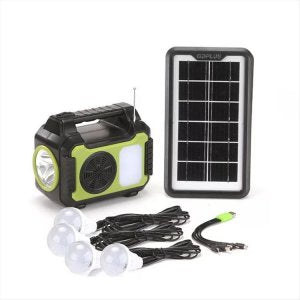 Solarni komplet sa Bluetooth zvučnikom i radiom.