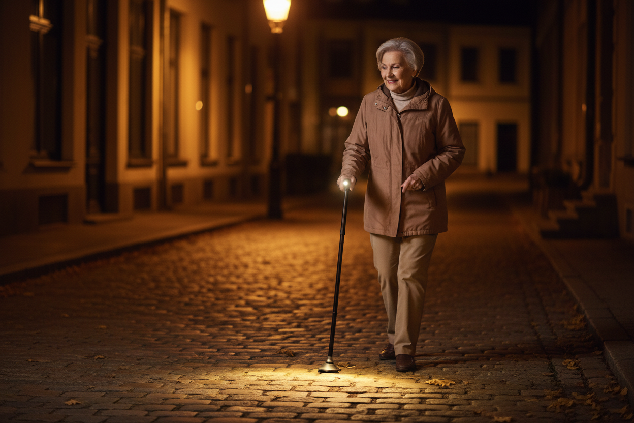 Trusty Cane – lifestyle noćna šetnja